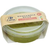 Carrefour extra guacamole épicé 180g