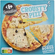 Carrefour sensation pizza crousty pizz' 4 fromages 520g