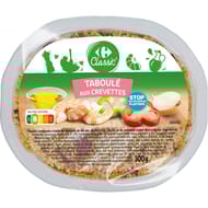 Carrefour classic taboulé aux crevettes 300g