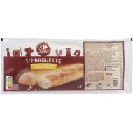 Carrefour classic' 1/2 baguette 2x150g
