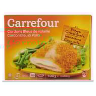 Carrefour cordons bleus de volaille 4x100g