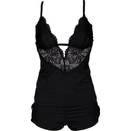 Ensemble caraco + short ligne Barry NOIR 46/48