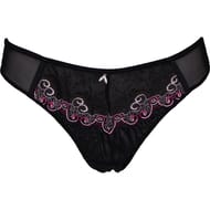 Tanga ligne Baya NOIR MULTICO 46/48