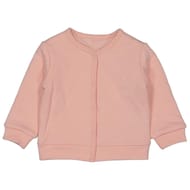 Gilet manches longues fille ROSE PASTEL 36MOIS