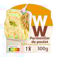 Weight watchers parmentier de poulet carottes et oignons 300g