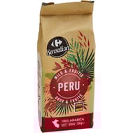 Carrefour Sensation café moulu Pérou 250g