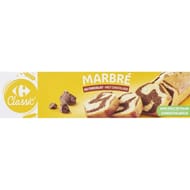 Carrefour classic' gâteau marbré chocolat 300g