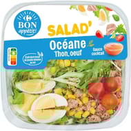 Carrefour Bon Appetit salad' océane thon oeuf 240g