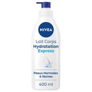 Nivea lait corps hydratation express peaux normales à sèches 400ml