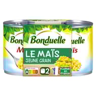 Bonduelle maïs jeunes grains 1/4 140g x 2