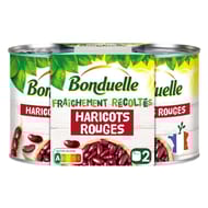 Bonduelle haricots rouges fraichement recoltés 250g