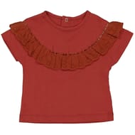 Tee shirt manches courtes fille TERRE 24MOIS