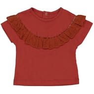 Tee shirt manches courtes fille TERRE 36MOIS