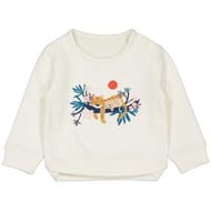 Sweat manches longues fille ECRU 24MOIS