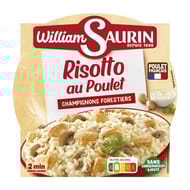 William saurin risotto poulet champignons forestiers 280g