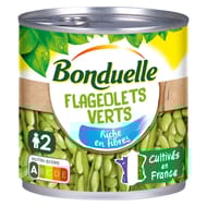 Bonduelle flageolets verts extra fins 1/2 265g