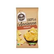 Carrefour original chips à l'ancienne nature 150g