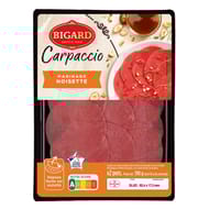 Carpaccio de boeuf aux noisettes et marinade vinaigre balsamique 190g Bigard