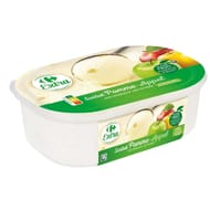 Carrefour sorbet pomme avec morceaux 650g
