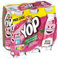 Petit Yop parfum framboise 6x180g prix choc