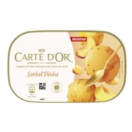 Carte d'or bac sorbet pêche 700ml 455g