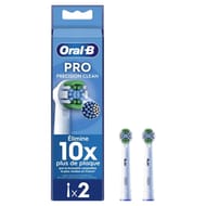 Oral-b pro precision clean brossettes pour brosse à dents x2