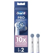 Oral-b sensitive clean brossettes pour brosse a dent 2 unités