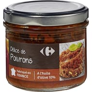 Carrefour tartinable de poivrons 100g