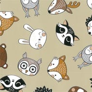 Adhésif animaux forêt 45 cm x 2 mètres