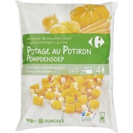 Carrefour mélange de légumes pour potage au potiron 1kg