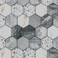 Adhésif hexatiles 45 cm x 2 mètres