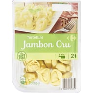 Carrefour tortellini jambon cru 300g