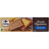 Carrefour extra biscuit chocolat au lait 125g