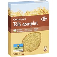 Carrefour couscous de blé complet 500g