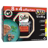 Shéba barquette coffret traiteur en terrine 1020g