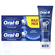 Oral-B dentifrice professional email renforce menthe extra fraiche 2x75ml