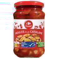 Carrefour classic' moules à la catalane 350g