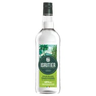 Isautier rhum blanc traditionnel réunion 1l 49%vol