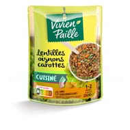 Vivien paille lentilles oignons carottes doypack 250g