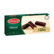 Delacre matadi biscuits gaufrettes chocolat noir 125g