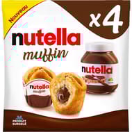Nutella muffin x4 264g