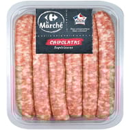 Chipolatas x6 330g Carrefour