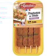 Le Gaulois 4 brochettes de dinde provençale 380g