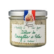 Lucien georgelin délice de courgette et feta 100g