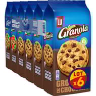 Granola extra cookie chocolat 184g x6