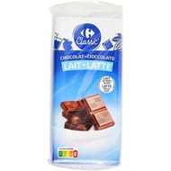 Carrefour classic' tablette de chocolat au lait x3 - 300g