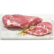 Echine de porc sans os + côte
