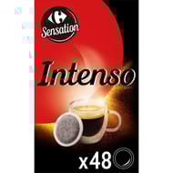 Carrefour sensation café type senseo intenso x48 -336g