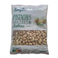 Pistaches grillées salées 500g Simpl