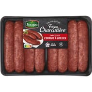 Saucisse de Toulouse chorizo x8 800g Socopa